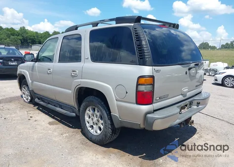 2005 Chevrolet Tahoe Z71 из США, поврежденный, VIN 1GNEK13T85R171388